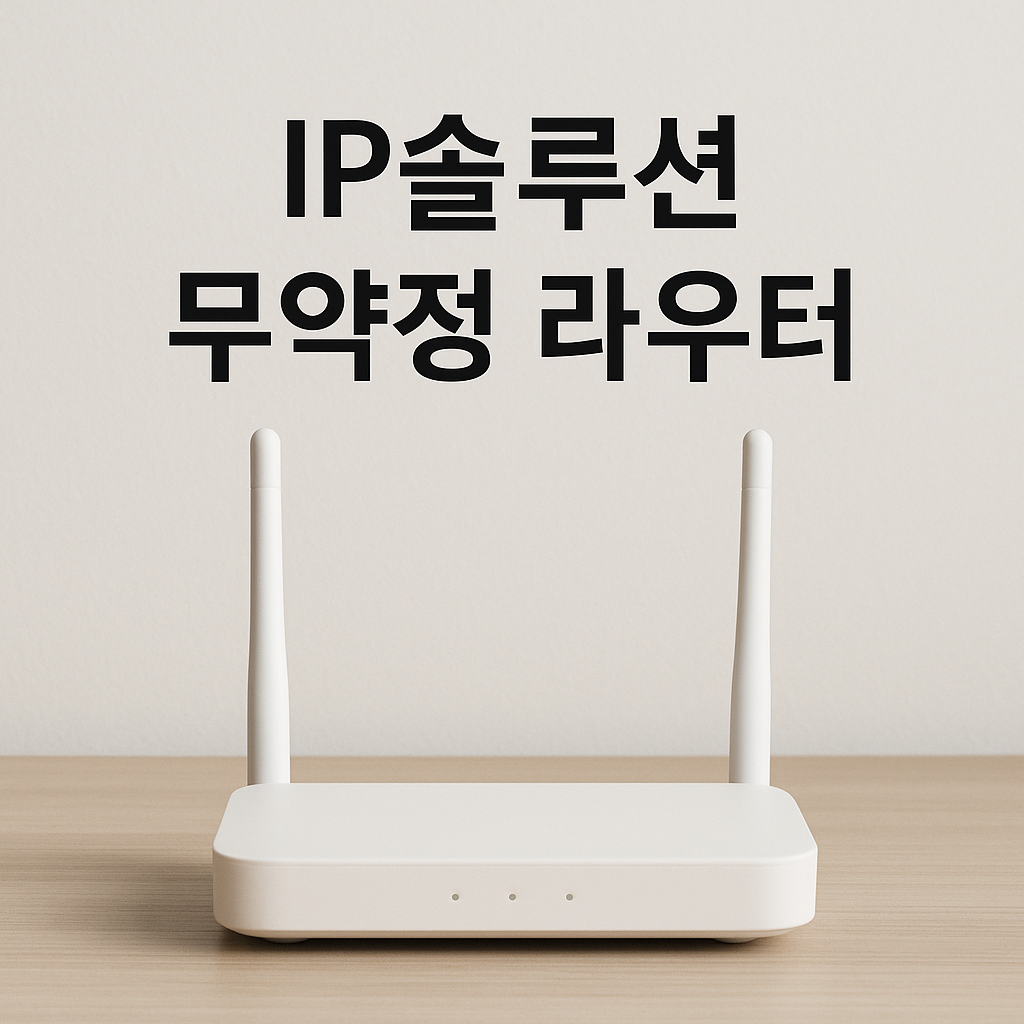 직접 따라하는 무명의 라우터 설치 가이드북